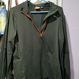 Puma Olive sweatshirt